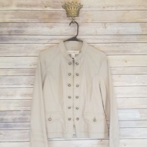 Tan Fashion Bug Jacket Coat